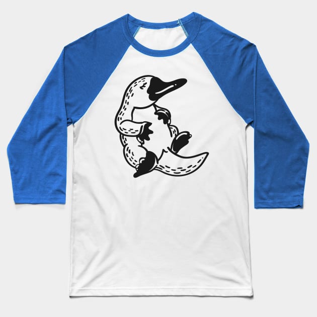 Platypus Baseball T-Shirt by DANPUBLIC